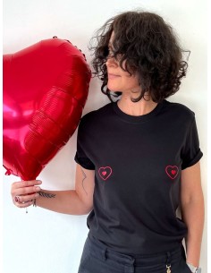 Tee-shirt Tchout'chou Coeur 100% coton bio