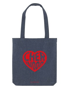 Sac Tote Bag Cherwood Love en coton et polyester recyclé by Cherwood