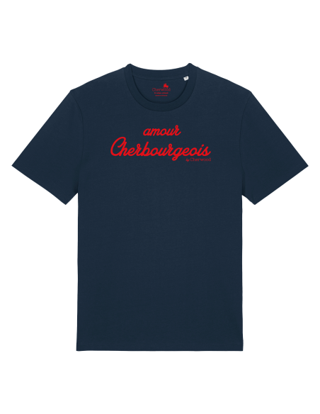 T-shirt Mixte Cherbourgeois personnalisé Saint Valentin • Saint-Valentin ❤️ • Cherwood