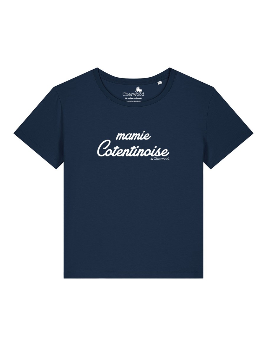 T-shirt Femme Mamie Personnalisable • Personnalisation • Cherwood